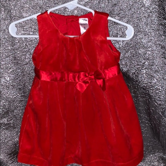 6-9M Red Holiday Dress - Picture 1 of 2